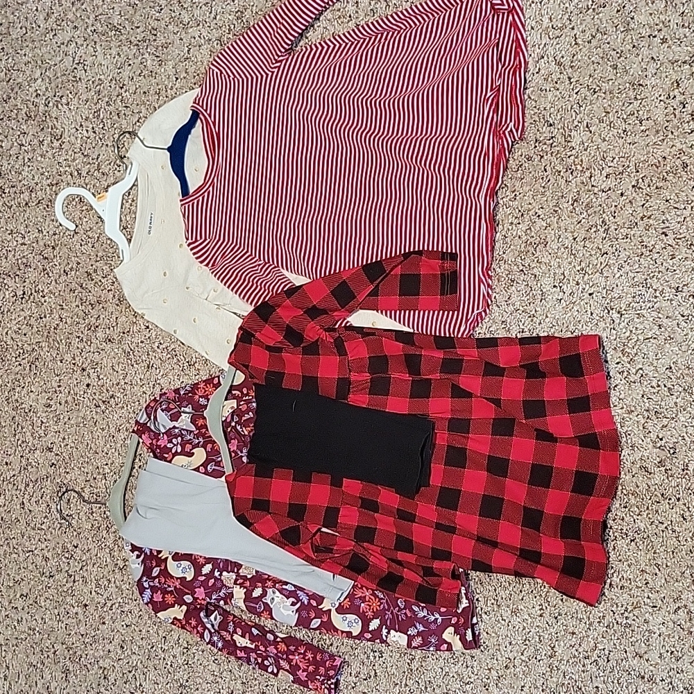 4 PACK Toddler Girls Dresses